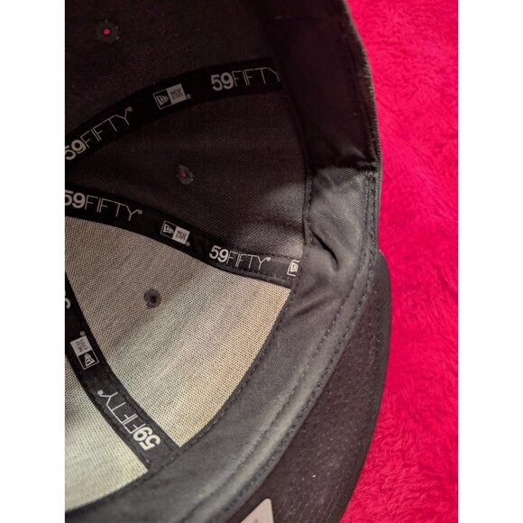 Tacoma Rainiers MiLB New Era 59FIFTY Fitted Hat 7 1/4 Gray Black R Logo Cap - Picture 6 of 10